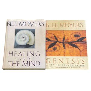 Bill Moyers 2 Book Set Healing and the Mind Genesis Hardback